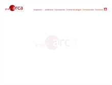 Tablet Screenshot of grupoarca.es